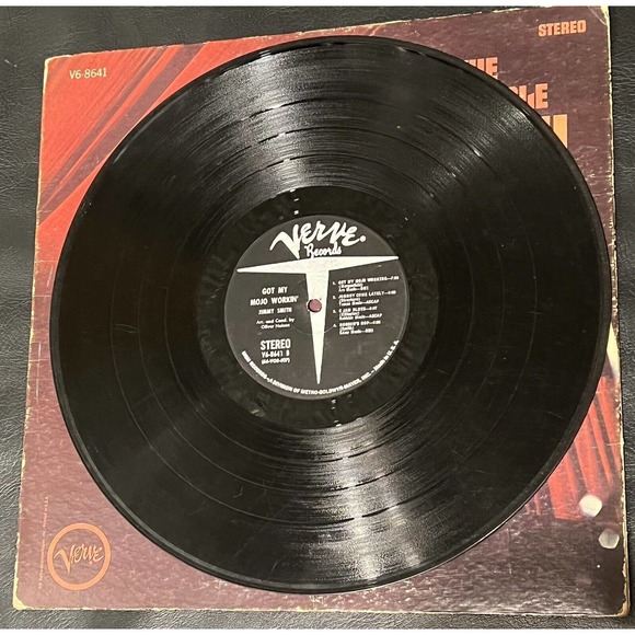 INCREDIBLE JIMMY SMITH GOT MY MOJO WORKIN VERVE V6 8641 LP VINYL RECORD STEREO - Picture 4 of 7